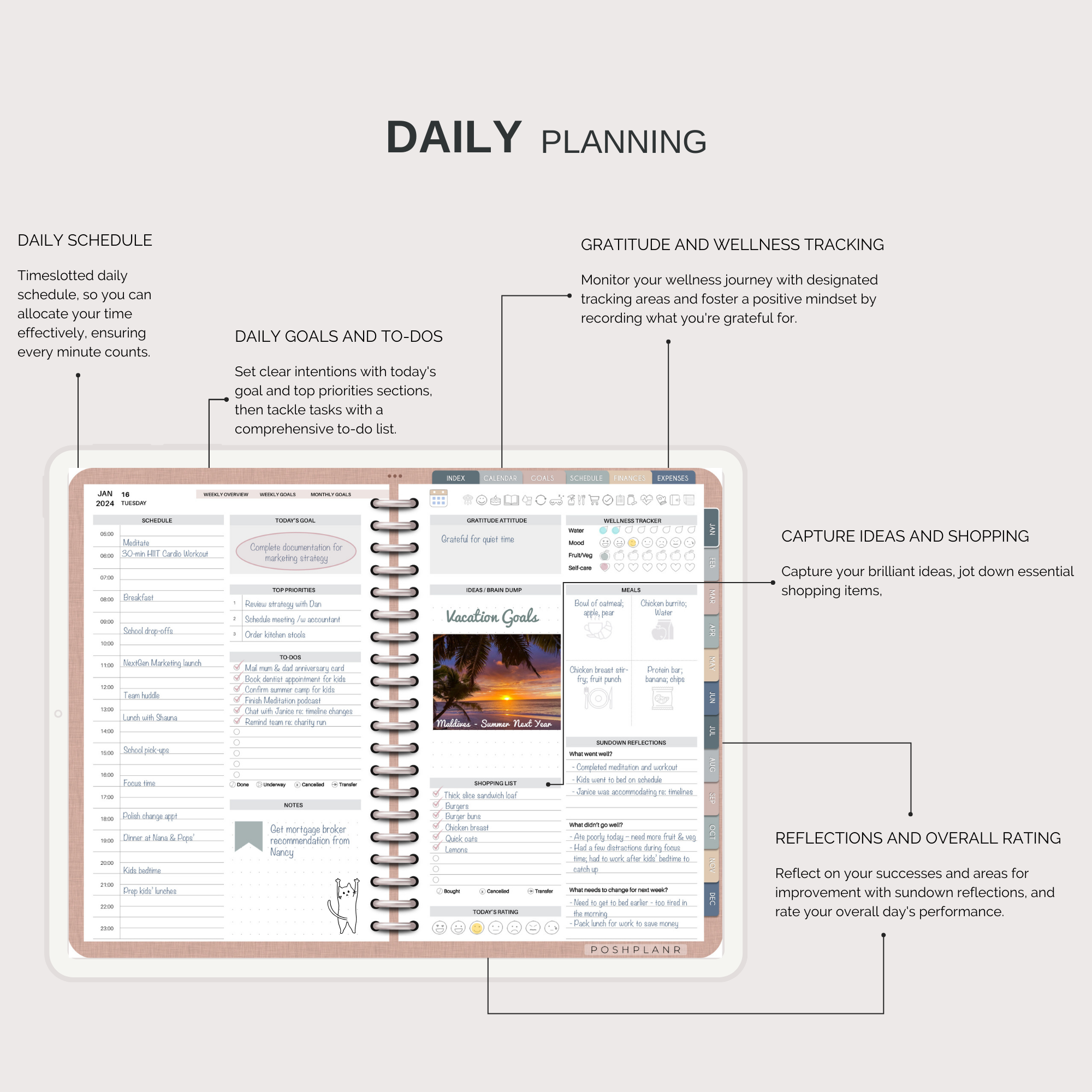 2024 LifeSync Digital Planner