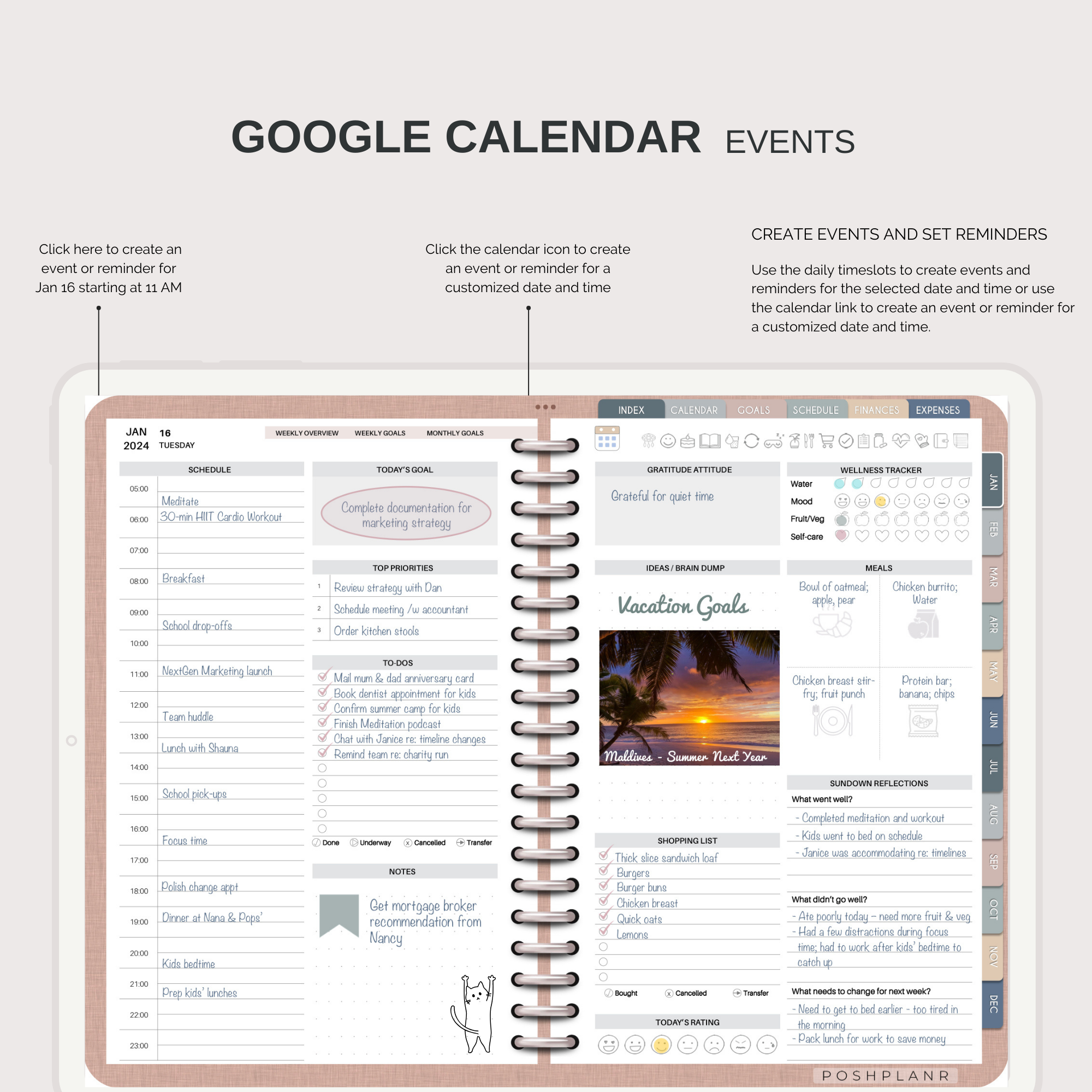 2024 LifeSync Digital Planner