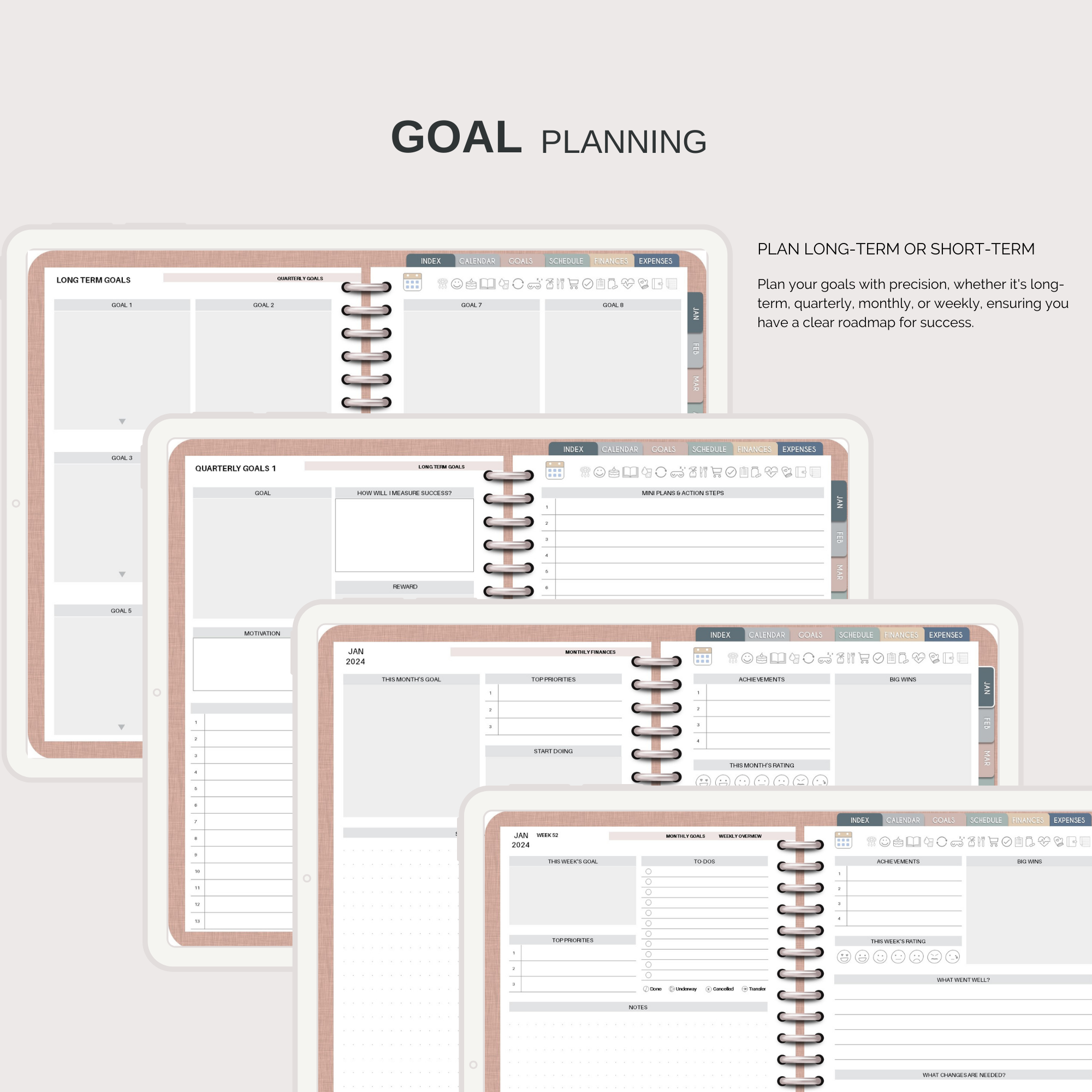 2024 LifeSync Digital Planner